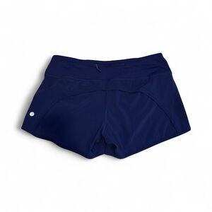 Lululemon Athletica Deep Blue Athletic Shorts